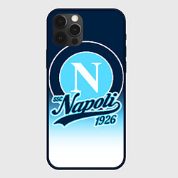 Чехол для iPhone 12 Pro Max Наполи ФК, цвет: 3D-черный