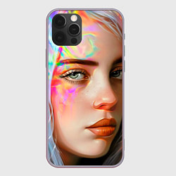 Чехол для iPhone 12 Pro Max Билли Айлиш, цвет: 3D-серый