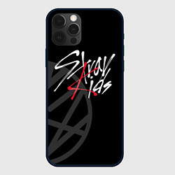 Чехол для iPhone 12 Pro Max Stray Kids, цвет: 3D-черный