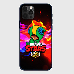 Чехол для iPhone 12 Pro Max BRAWL STARS LEON, цвет: 3D-черный