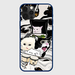 Чехол iPhone 12 Pro Max Woman yelling at cat