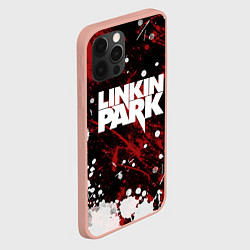 Чехол для iPhone 12 Pro Max Linkin Park, цвет: 3D-светло-розовый — фото 2