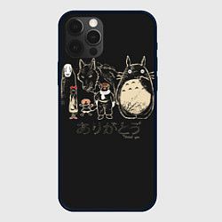 Чехол для iPhone 12 Pro Max My Neighbor Totoro, цвет: 3D-черный