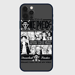 Чехол для iPhone 12 Pro Max One Piece, цвет: 3D-черный