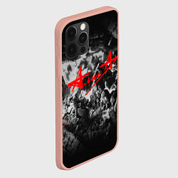 Чехол для iPhone 12 Pro Max АлисА, цвет: 3D-светло-розовый — фото 2