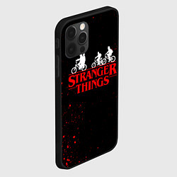 Чехол для iPhone 12 Pro Max STRANGER THINGS, цвет: 3D-черный — фото 2