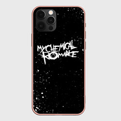 Чехол для iPhone 12 Pro Max My Chemical Romance, цвет: 3D-светло-розовый