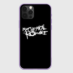 Чехол для iPhone 12 Pro Max My Chemical Romance spider, цвет: 3D-сиреневый