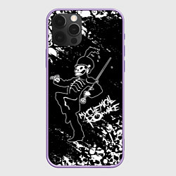 Чехол для iPhone 12 Pro Max My Chemical Romance, цвет: 3D-сиреневый