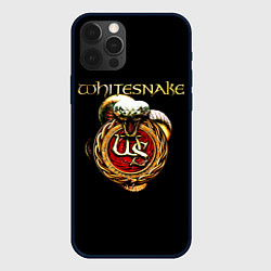 Чехол для iPhone 12 Pro Max Whitesnake, цвет: 3D-черный