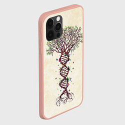 Чехол для iPhone 12 Pro Max Дерево жизни, цвет: 3D-светло-розовый — фото 2