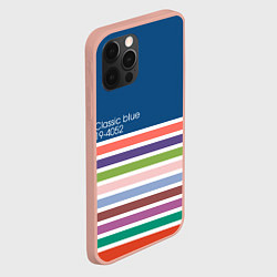 Чехол для iPhone 12 Pro Max Pantone цвет года с 2012 по 2020 гг, цвет: 3D-светло-розовый — фото 2