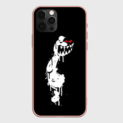 Чехол для iPhone 12 Pro Max MONOKUMA, цвет: 3D-светло-розовый