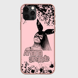 Чехол для iPhone 12 Pro Max ARIANA GRANDE, цвет: 3D-светло-розовый