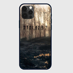 Чехол для iPhone 12 Pro Max STALKER 2, цвет: 3D-черный