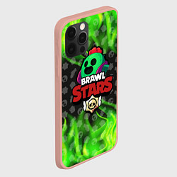 Чехол для iPhone 12 Pro Max BRAWL STARS SPIKE, цвет: 3D-светло-розовый — фото 2