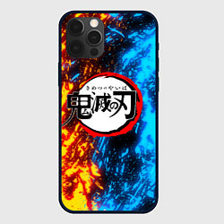 Чехол для iPhone 12 Pro Max KIMETSU NO YAIBA, цвет: 3D-черный