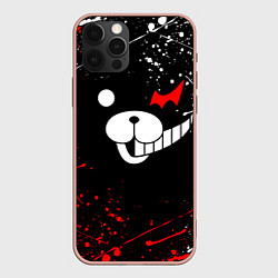 Чехол для iPhone 12 Pro Max MONOKUMA, цвет: 3D-светло-розовый