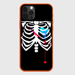 Чехол для iPhone 12 Pro Max UNDERTALE, цвет: 3D-красный