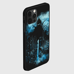 Чехол для iPhone 12 Pro Max Ктулху, цвет: 3D-черный — фото 2