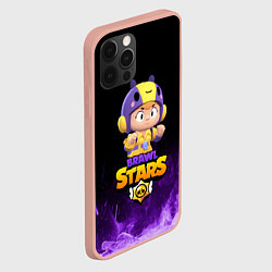 Чехол для iPhone 12 Pro Max Brawl Stars BEA, цвет: 3D-светло-розовый — фото 2