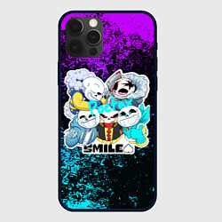 Чехол для iPhone 12 Pro Max UNDERTALE, цвет: 3D-черный