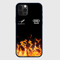 Чехол для iPhone 12 Pro Max Audi Ауди, цвет: 3D-черный