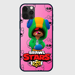 Чехол для iPhone 12 Pro Max Brawl stars, цвет: 3D-черный