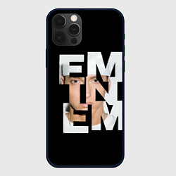 Чехол для iPhone 12 Pro Max Eminem, цвет: 3D-черный