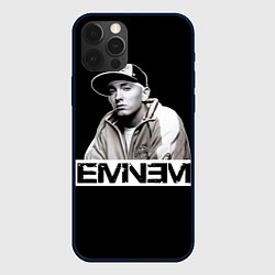 Чехол для iPhone 12 Pro Max Eminem, цвет: 3D-черный