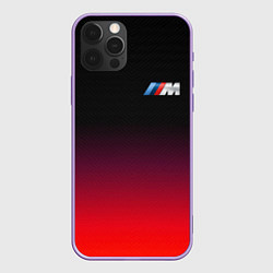 Чехол для iPhone 12 Pro Max BMW, цвет: 3D-сиреневый