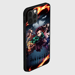 Чехол для iPhone 12 Pro Max KIMETSU NO YAIBA, цвет: 3D-черный — фото 2