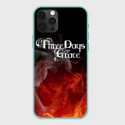 Чехол для iPhone 12 Pro Max Three Days Grace, цвет: 3D-мятный