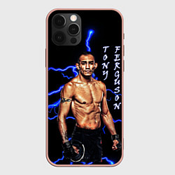 Чехол для iPhone 12 Pro Max TONY FERGUSON, цвет: 3D-светло-розовый