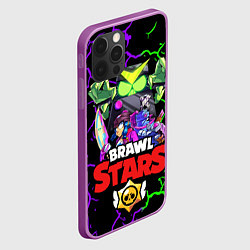 Чехол для iPhone 12 Pro Max BRAWL STARS, цвет: 3D-сиреневый — фото 2