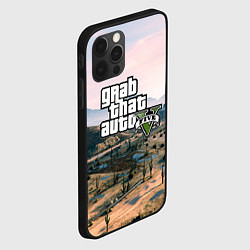 Чехол для iPhone 12 Pro Max Grand Theft Auto 5, цвет: 3D-черный — фото 2