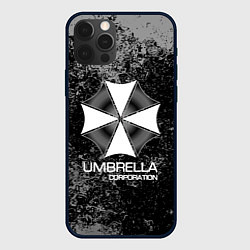 Чехол для iPhone 12 Pro Max UMBRELLA CORP, цвет: 3D-черный