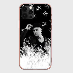Чехол для iPhone 12 Pro Max Егор Крид, цвет: 3D-светло-розовый