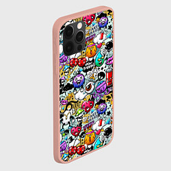 Чехол для iPhone 12 Pro Max Stickerboom, цвет: 3D-светло-розовый — фото 2