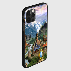 Чехол для iPhone 12 Pro Max HEROES, цвет: 3D-черный — фото 2