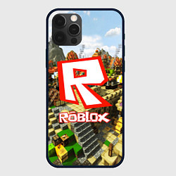 Чехол для iPhone 12 Pro Max ROBLOX, цвет: 3D-черный