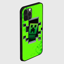 Чехол для iPhone 12 Pro Max MINECRAFT, цвет: 3D-черный — фото 2