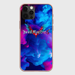 Чехол для iPhone 12 Pro Max DEVIL MAY CRY DMC, цвет: 3D-светло-розовый