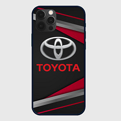 Чехол для iPhone 12 Pro Max TOYOTA, цвет: 3D-черный