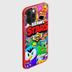 Чехол для iPhone 12 Pro Max BRAWL STARS, цвет: 3D-красный — фото 2