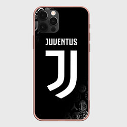 Чехол для iPhone 12 Pro Max JUVENTUS, цвет: 3D-светло-розовый