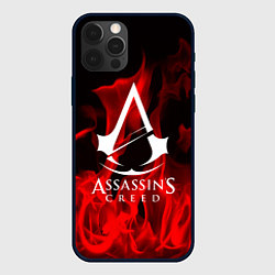 Чехол для iPhone 12 Pro Max ASSASSINS CREED, цвет: 3D-черный