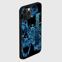 Чехол для iPhone 12 Pro Max Iron Maiden, цвет: 3D-черный — фото 2