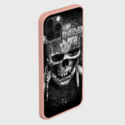 Чехол для iPhone 12 Pro Max Iron Maiden, цвет: 3D-светло-розовый — фото 2