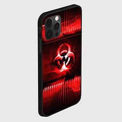 Чехол для iPhone 12 Pro Max BIOHAZARD, цвет: 3D-черный — фото 2